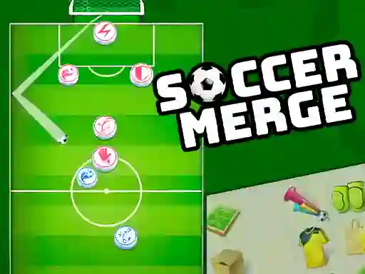 Cluiche Soccer Merge ar líne