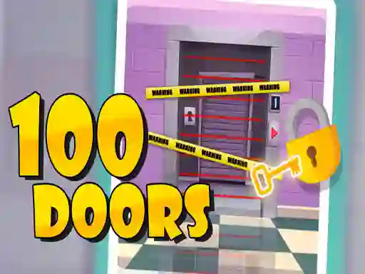 Cluiche 100 Doors ar líne