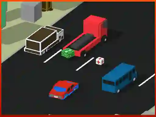 Cluiche Blocky Traffic Racer ar líne