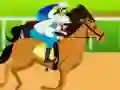 Cluiche Horse racing typing ar líne