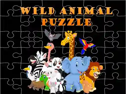 Cluiche Wild Animals Puzzle ar líne