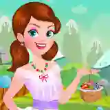Cluiche Candy Girl Dressup ar líne