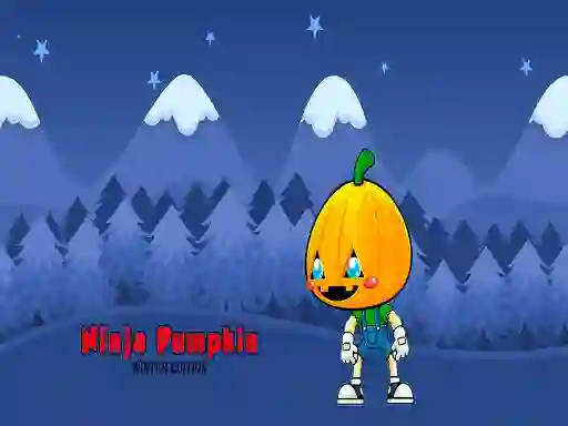 Cluiche Ninja Pumpkin Winter Edition ar líne