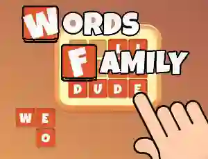 Cluiche Words Family ar líne