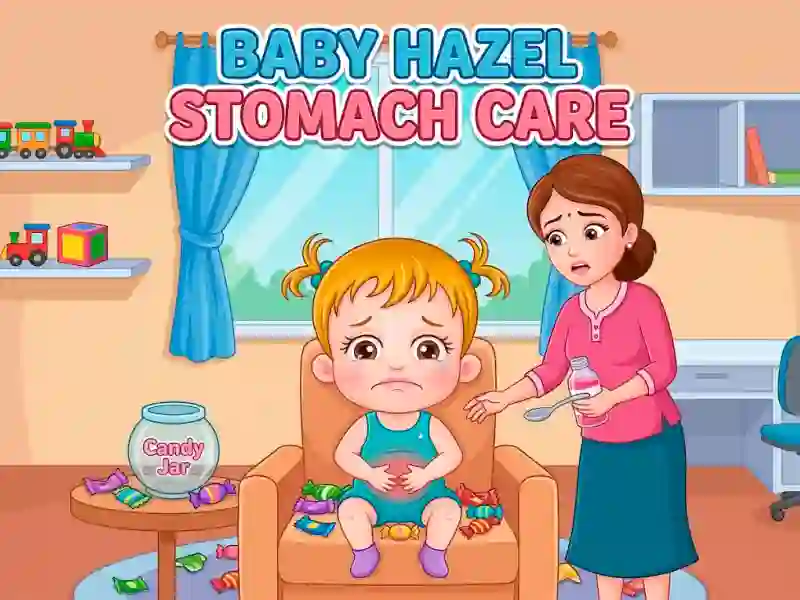 Cluiche Baby Hazel Stomach Care ar líne