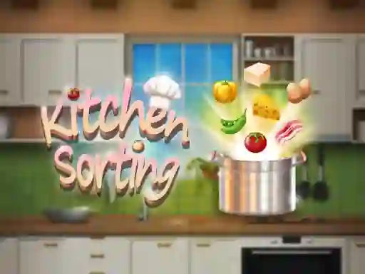 Cluiche Kitchen Sorting ar líne