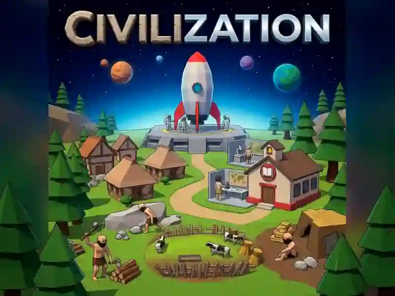 Cluiche Civilization ar líne