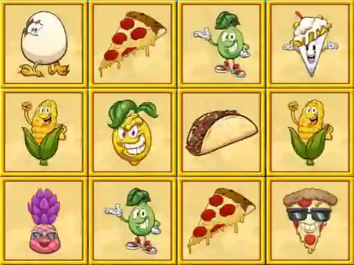 Cluiche Foody Memory ar líne