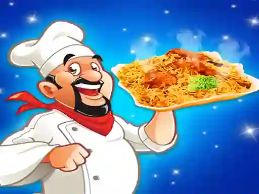 Cluiche Biryani Recipes and Super Chef Cooking Game ar líne