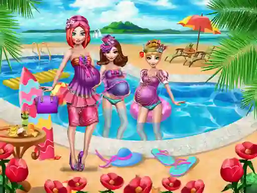 Cluiche Moms Summer Break ar líne