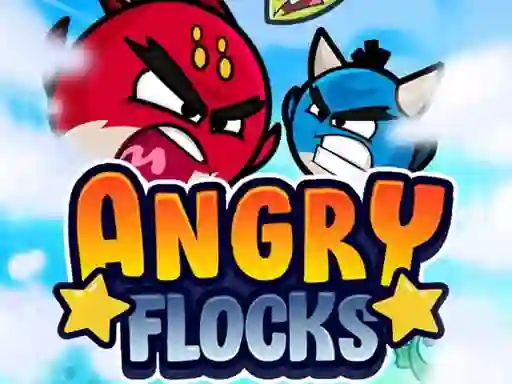 Cluiche Angry Flocks ar líne