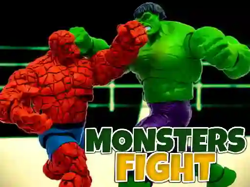 Cluiche Monsters Fight ar líne