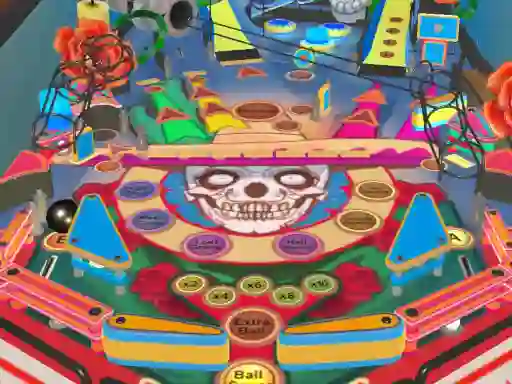 Cluiche Pinball Simulator Day of Dead ar líne