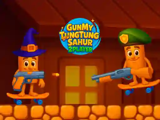 Cluiche Gun MyTung tung Sahur 2 Player ar líne