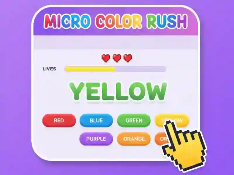 Cluiche Micro Color Rush ar líne