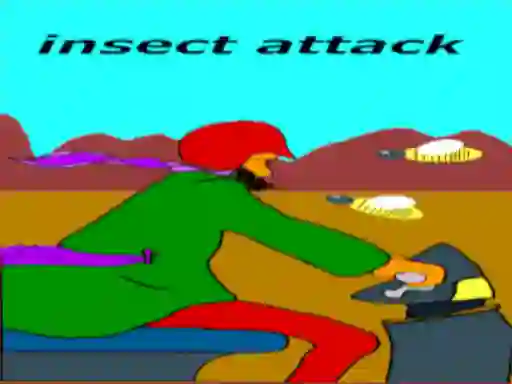 Cluiche Insect Attack ar líne