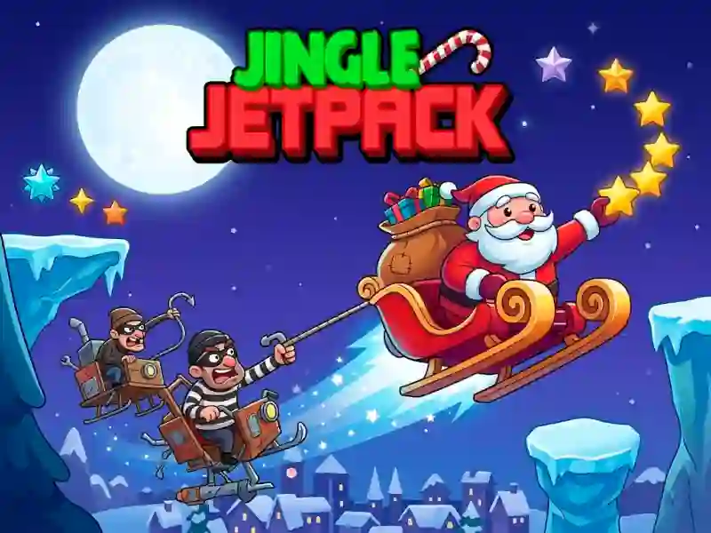 Cluiche Jingle Jetpack ar líne