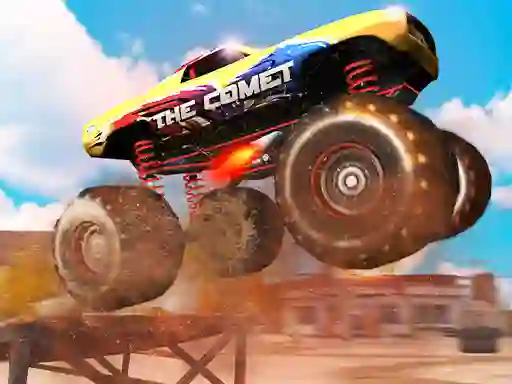 Cluiche Monster Truck Stunt Racing ar líne