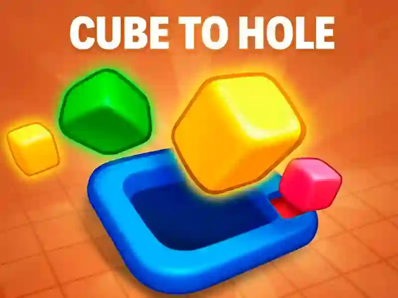 Cluiche Cube to Hole ar líne