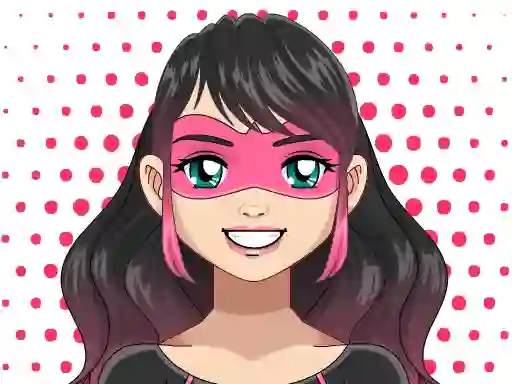 Cluiche Kawaii Superhero Maker ar líne