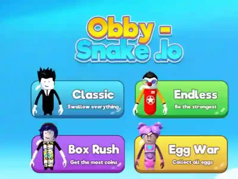 Cluiche Obby - Snake .Io ar líne