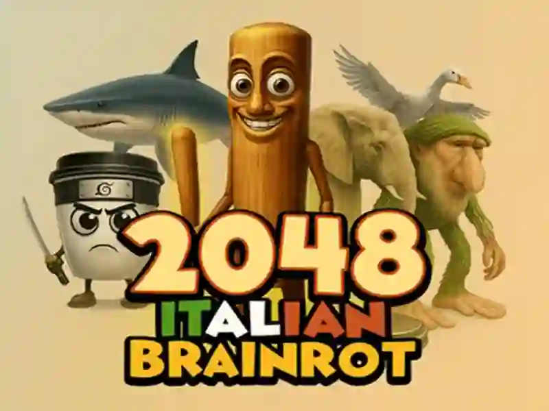 Cluiche 2048 Italian Brainrot ar líne