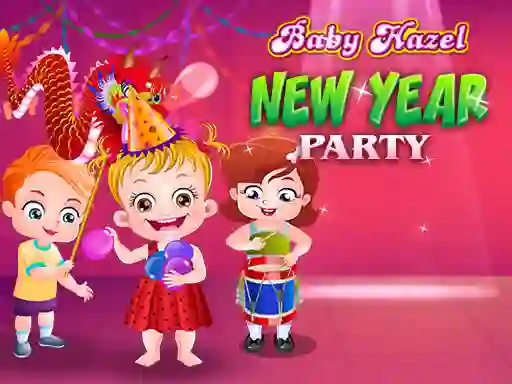 Cluiche Baby Hazel New Year Party ar líne
