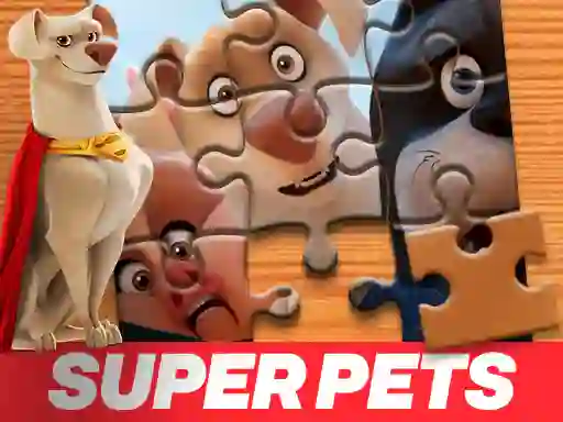 Cluiche DC League of Super Pets Jigsaw Puzzle ar líne