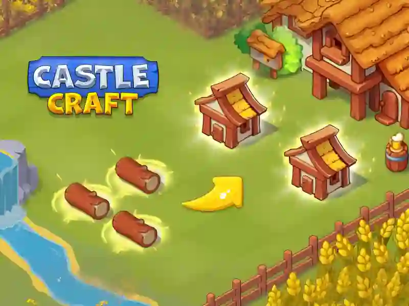 Cluiche Castle Craft ar líne