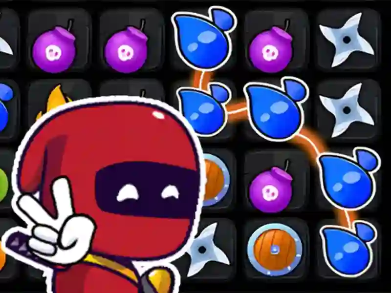 Cluiche Ninja Spell Match ar líne