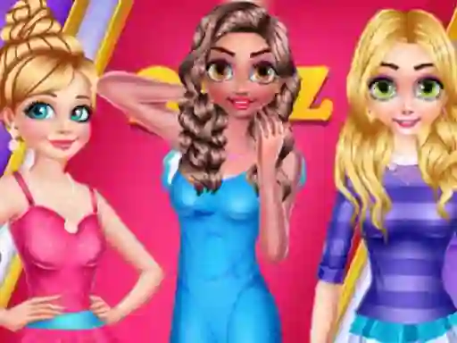Cluiche Princess Fashion Quiz ar líne