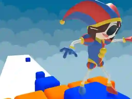 Cluiche Digital Circus Tower Runner ar líne