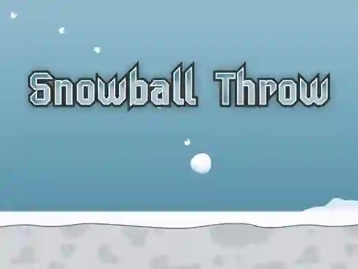 Cluiche Snowball Throw ar líne