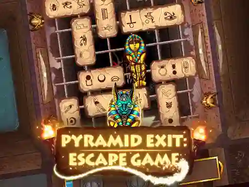 Cluiche Pyramid Exit Escape Game ar líne