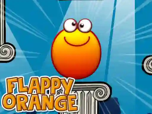 Cluiche Flappy Orange ar líne