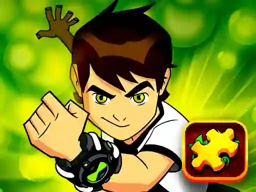 Cluiche Jigsaw Puzzle Ben 10 ar líne