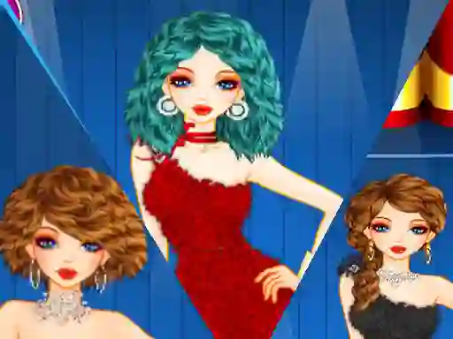 Cluiche Fashion Girl Dressup ar líne