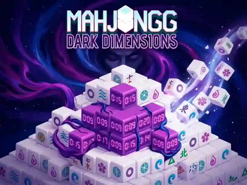 Cluiche Mahjongg dark dimensions ar líne