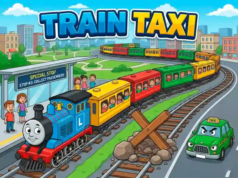 Cluiche Train Taxi ar líne