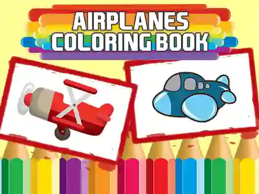 Cluiche Airplanes Coloring Book ar líne