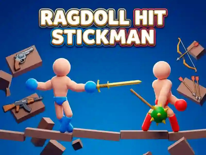 Cluiche Ragdoll Hit Stickman ar líne
