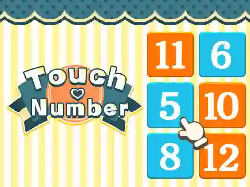 Cluiche Touch Number ar líne