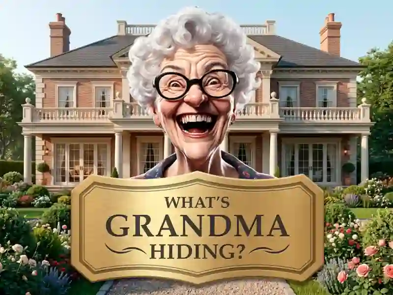 Cluiche What's Grandma Hiding ar líne