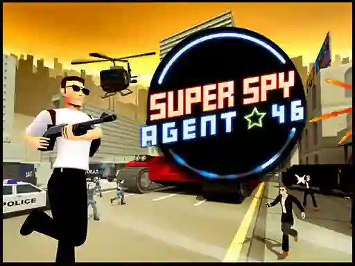 Cluiche Super Spy Agent 46 ar líne