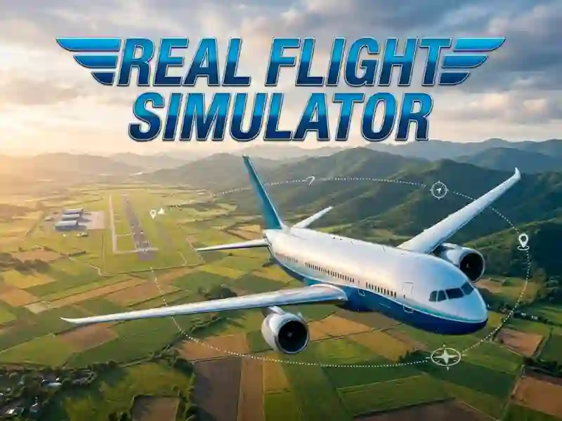 Cluiche Real Flight Simulator ar líne