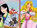 Cluiche Mulan And Aurora Similarities ar líne