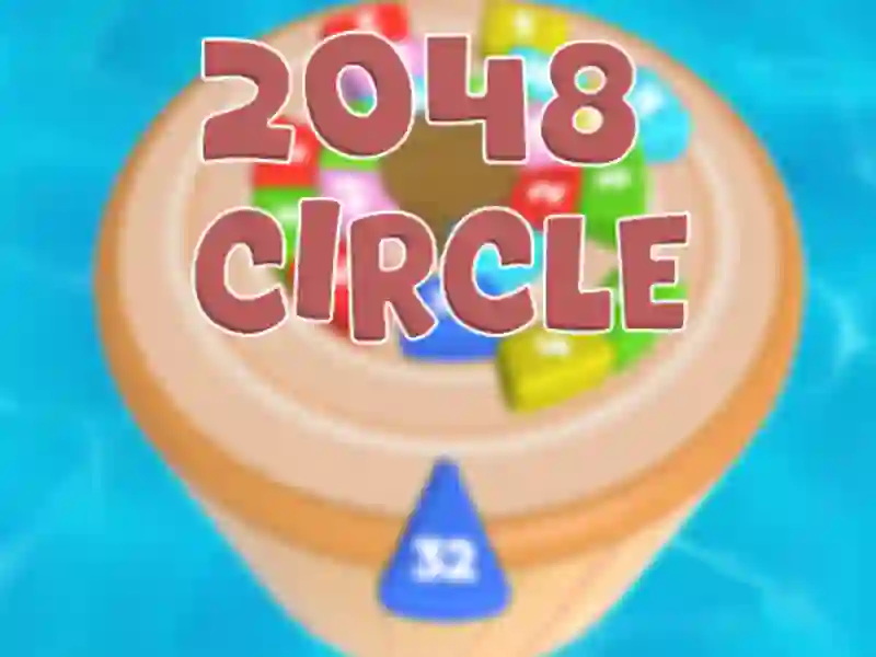 Cluiche 2048 Circle ar líne