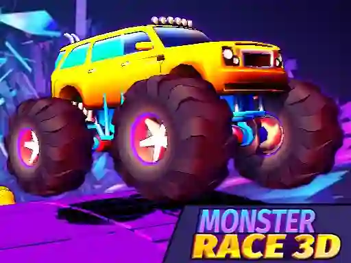 Cluiche Monster Race 3d ar líne