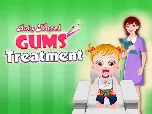 Cluiche Baby Hazel Gums Treatment ar líne