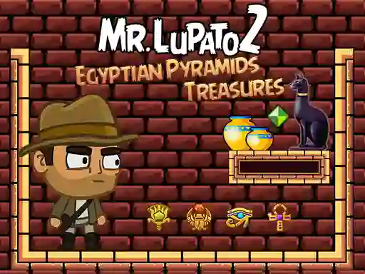 Cluiche Mr Lupato 2: Egyptian Pyramids Treasures ar líne
